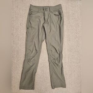Like NEW Prana Halle Slate Green Hiking Pants ~Women's 4R